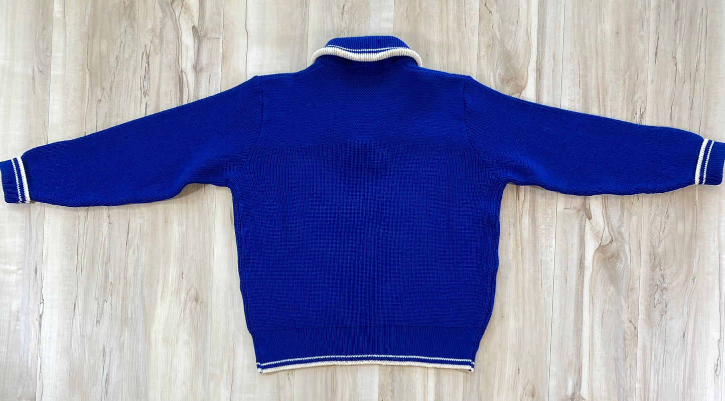 1950s Skookum Shawl Collar Wool Sweater Men's Size S/M