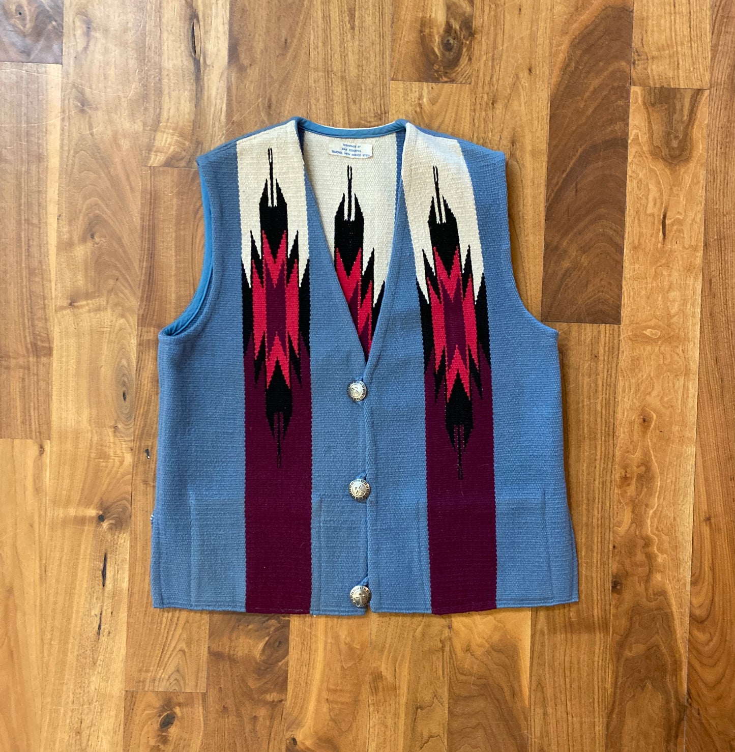 Max Cordoba Chimayo Vest Size S/M